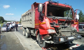 ДТП между грузовиками Howo унесло жизнь одного человека